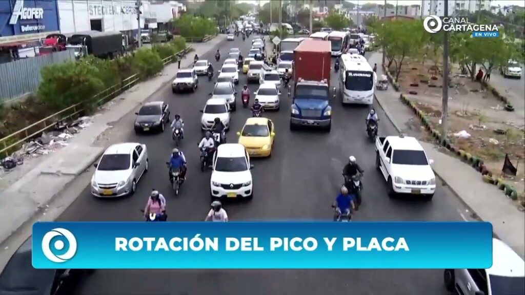 Conoce el Pico y Placa Cartagena 2024 1 Conoce el Pico y Placa Cartagena 2024
